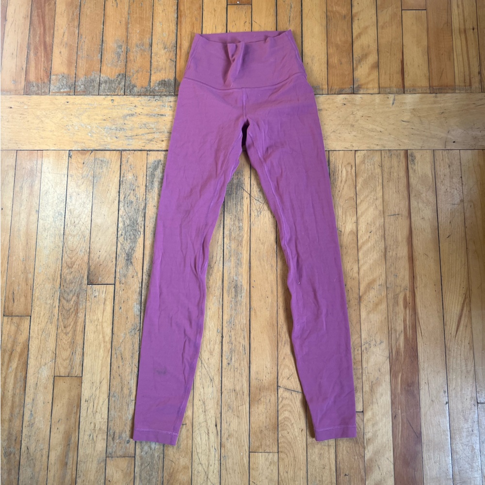 Pink Lululemon Align Leggings